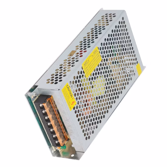 Alimentatore Switching con Driver LED a Uscita Singola 12V 15A 180W per Striscia LED e Telecamera di Sicurezza