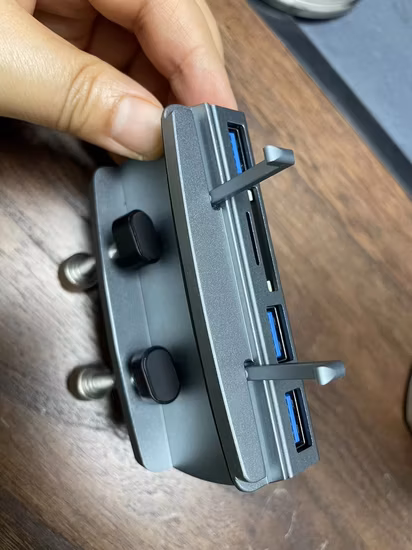 Dock per hub adattatore per scheda grafica video USB 3.0 A/C doppia HDMI 4K di alta qualità