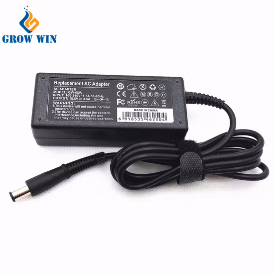 Super Quality 65W 18.5V 3.5A Big Pin Laptop Adapter Charger for HP Notebook