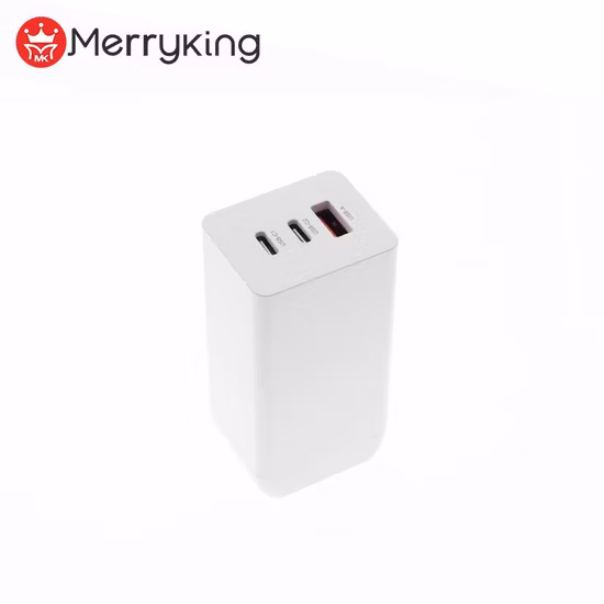 Spina pieghevole Us UL CE Certificato FCC Tecnologia GaN Rossetto Stile QC3.0 Caricatore da muro Caricatore USB tipo C Pd 65W