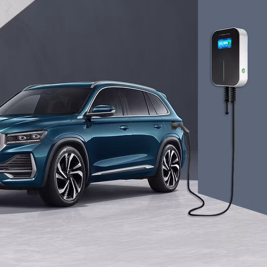 Stazione di ricarica per veicoli elettrici Kayal 32A trifase (7kw) con IEC 62196