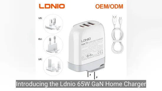 Il miglior caricabatterie rapido GaN Pd USB tipo C doppio a 2 porte con certificato CE RoHS FCC