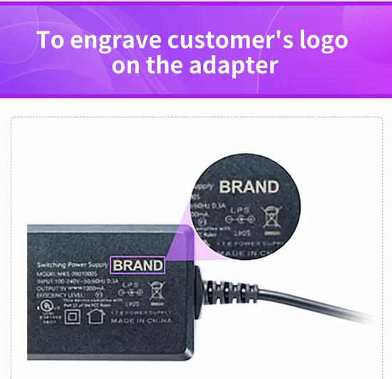 Campione gratuito di alimentatore UE UL PSE FCC cUL CE GS SAA C